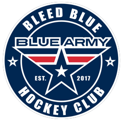 Blue Army Hockey Club Logo